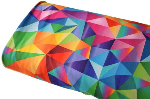 Click to order custom made items in the Acute Rainbow fabric